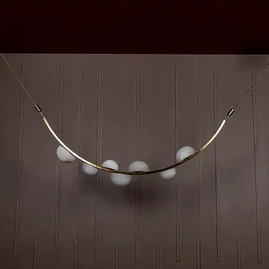 Hartum Mermer Eskitme Avize 130 cm