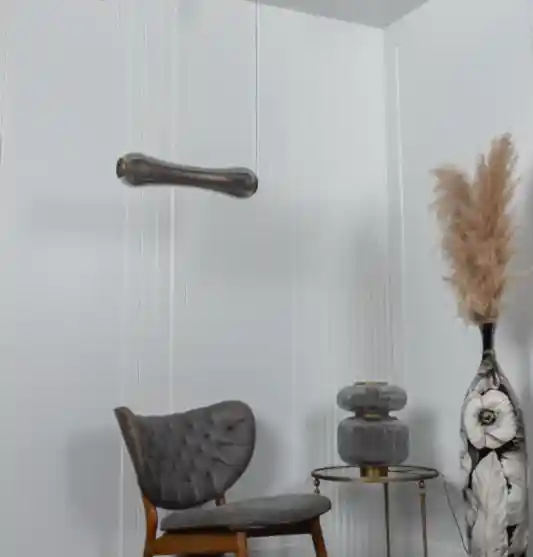 Seul Füme Cam Beyaz Mermer Eskitme Yatay Sarkıt Avize