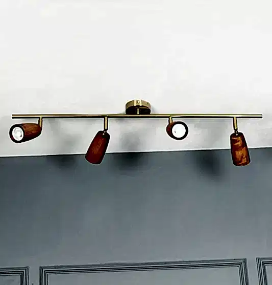 Angel Dörtlü Ahşap Eskitme Aplik