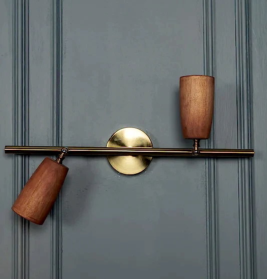 Angel İkili Ahşap Eskitme Aplik