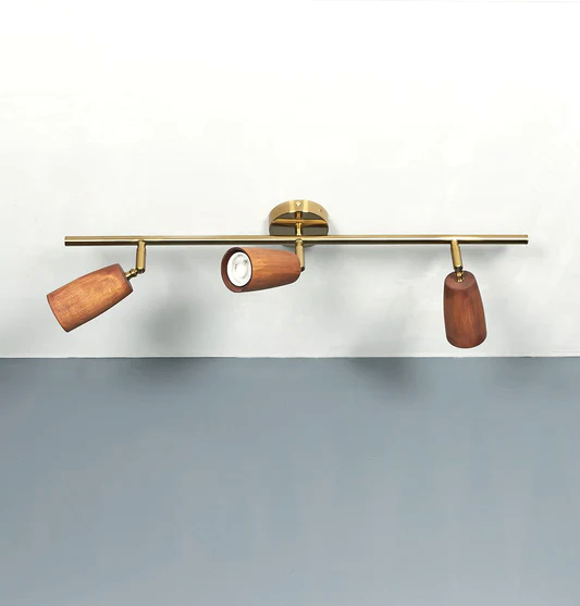 Angel Üçlü Ahşap Eskitme Aplik