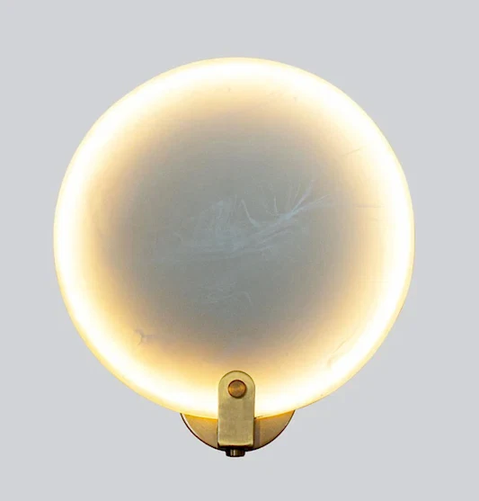 Aspendos Tekli Mermer Eskitme LED Aplik 30 cm