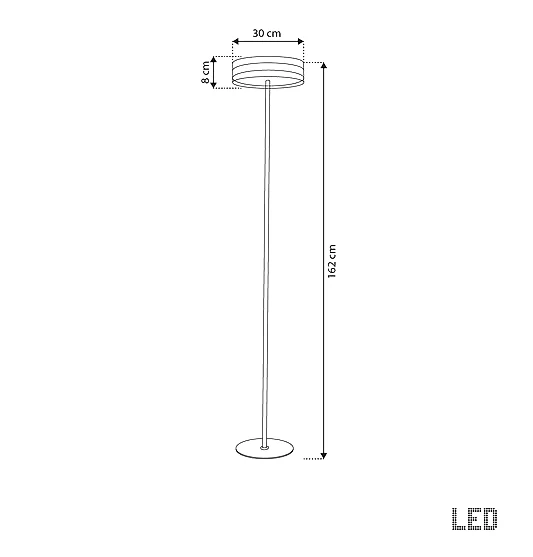 Berlin Platin Paslanmaz Şeffaf Cam Lambader