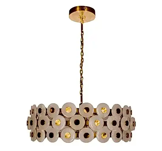 Efes Eskitme Mermer LED Salon Avize