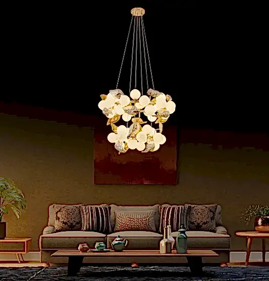 Doha 40'lı Gold Avize