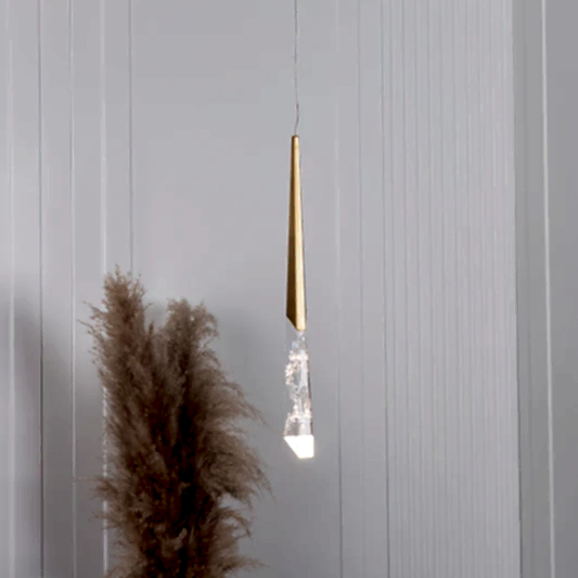 Surinam Kristal Akrilik Eskitme Tekli Sarkıt