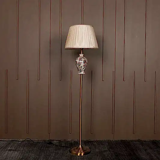 Kerava Eskitme Krem Porselen Lambader