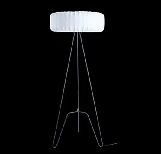 Mimosa Soft Touch Beyaz Üç Ayaklı Lambader 68 Cm