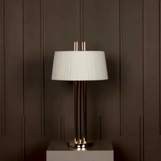 Napoli Gold Krem Abajur