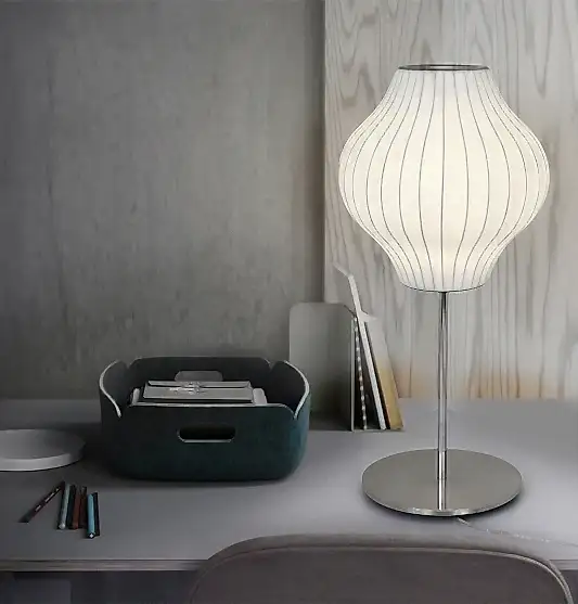 Nova Beyaz Soft Touch Masa Lambası 30 cm