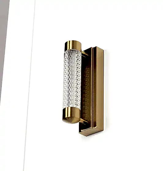 Alabanda Tekli  Şeffaf Akrilik Eskitme Led Aplik