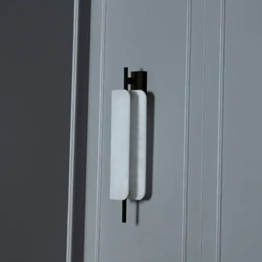 Orkos Beyaz Mermerli LED Aplik 52 cm