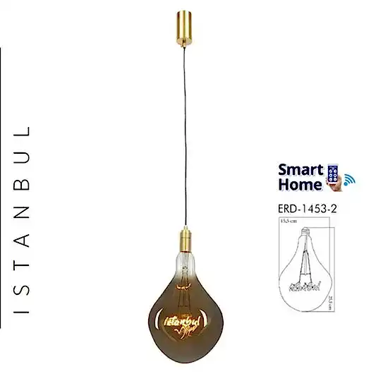 Füme 5W 2200K İstanbul E27 LED Ampul Erd-1453/2