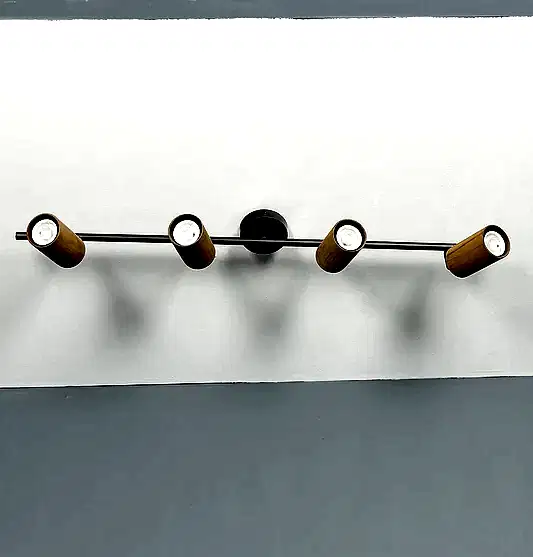 Niagara 4'lü Ahşap Siyah Aplik