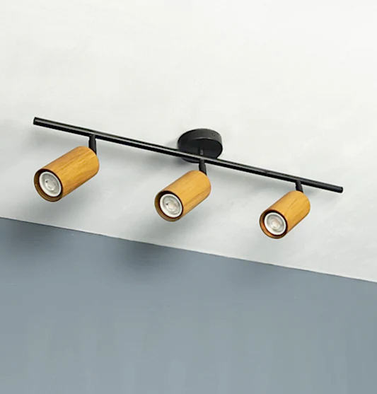 Niagara 3'lü Ahşap Siyah Aplik