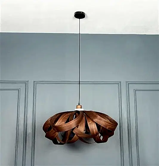 Papirus Orta Boy Wenge Sarkıt Avize