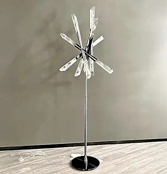 Surinam Kristal Akrilik Nikel Lambader